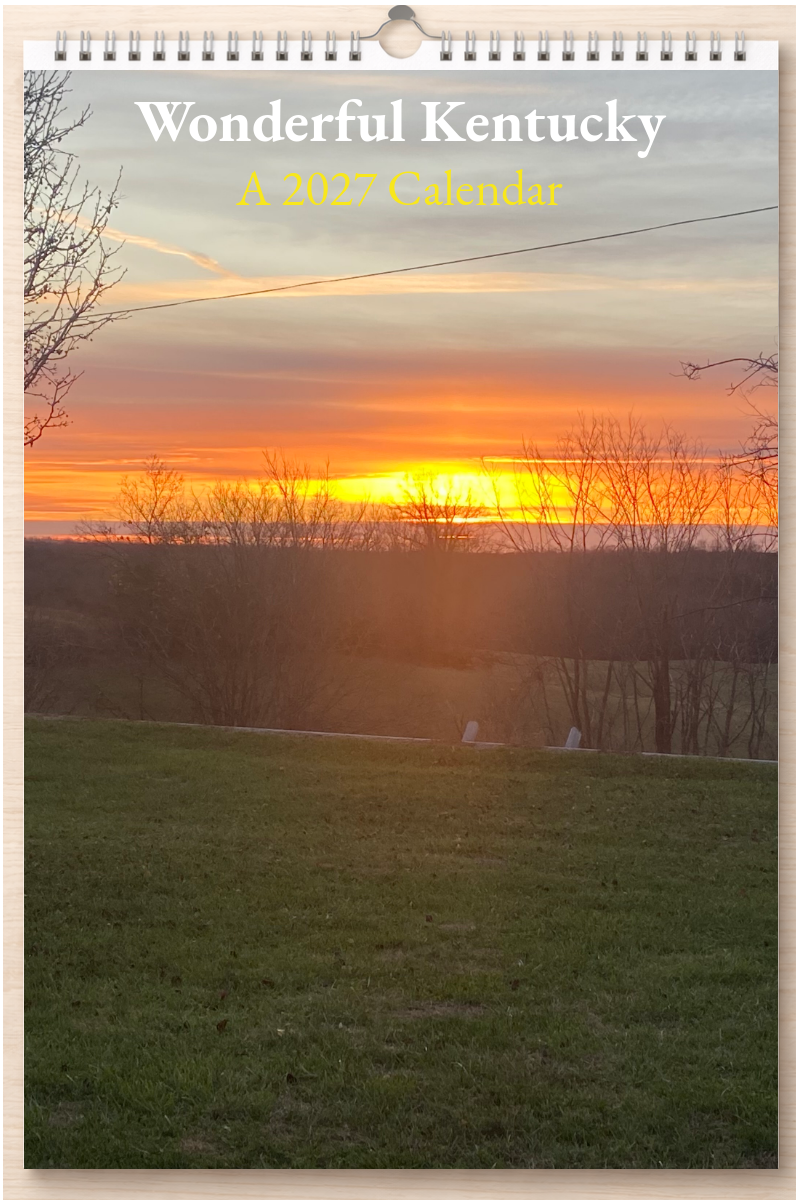 Wonderful Kentucky: A 2027 Calendar