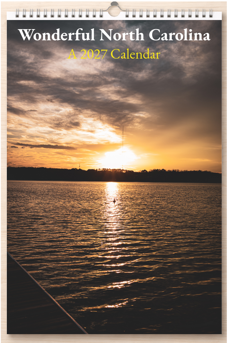 Wonderful North Carolina: A 2027 Calendar