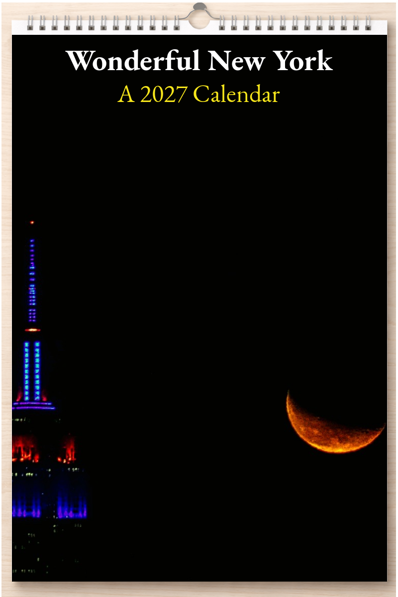 Wonderful New York: A 2027 Calendar