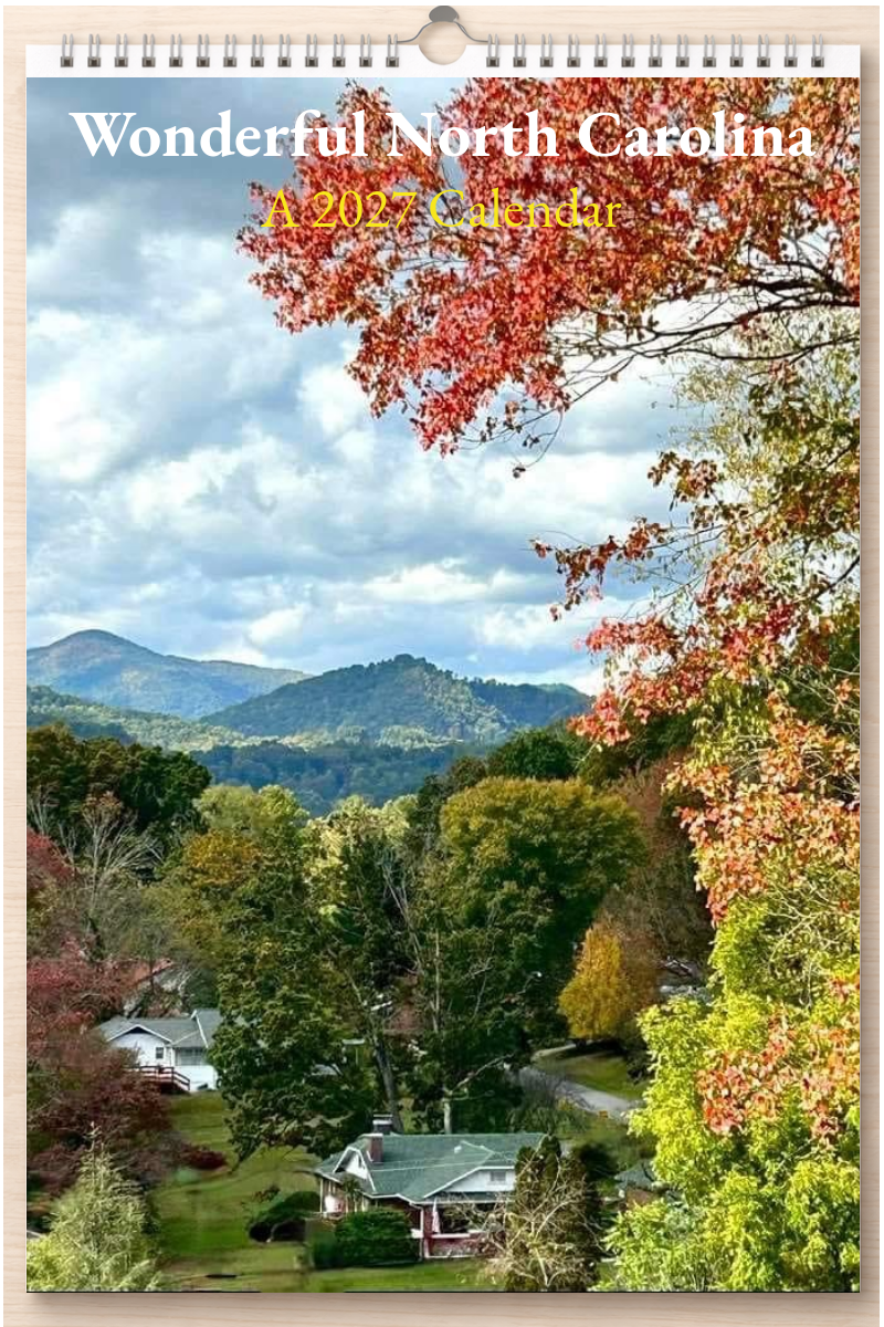 Wonderful North Carolina: A 2027 Calendar