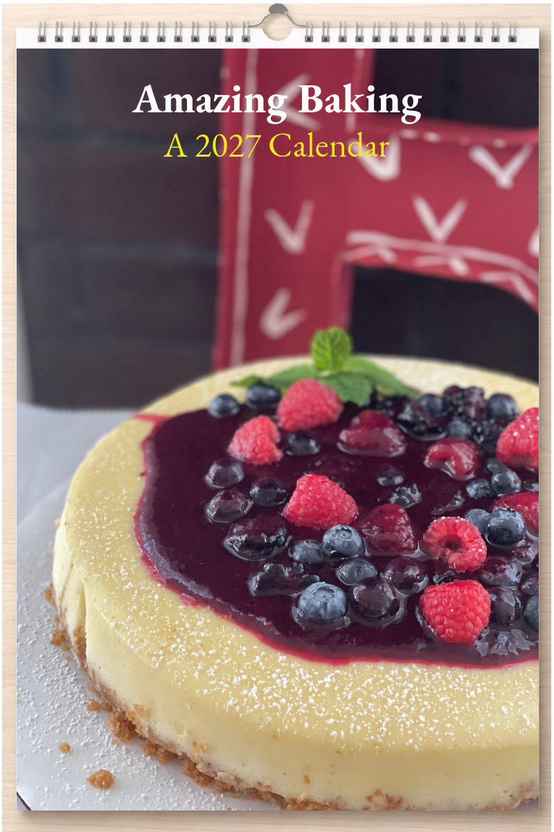 Amazing Baking: A 2027 Calendar