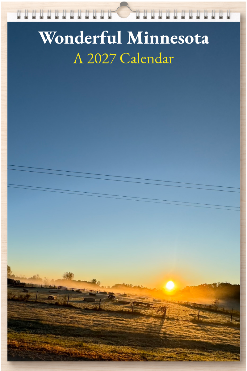 Wonderful Minnesota: A 2027 Calendar