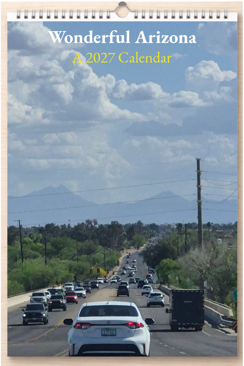 Wonderful Arizona: A 2027 Calendar