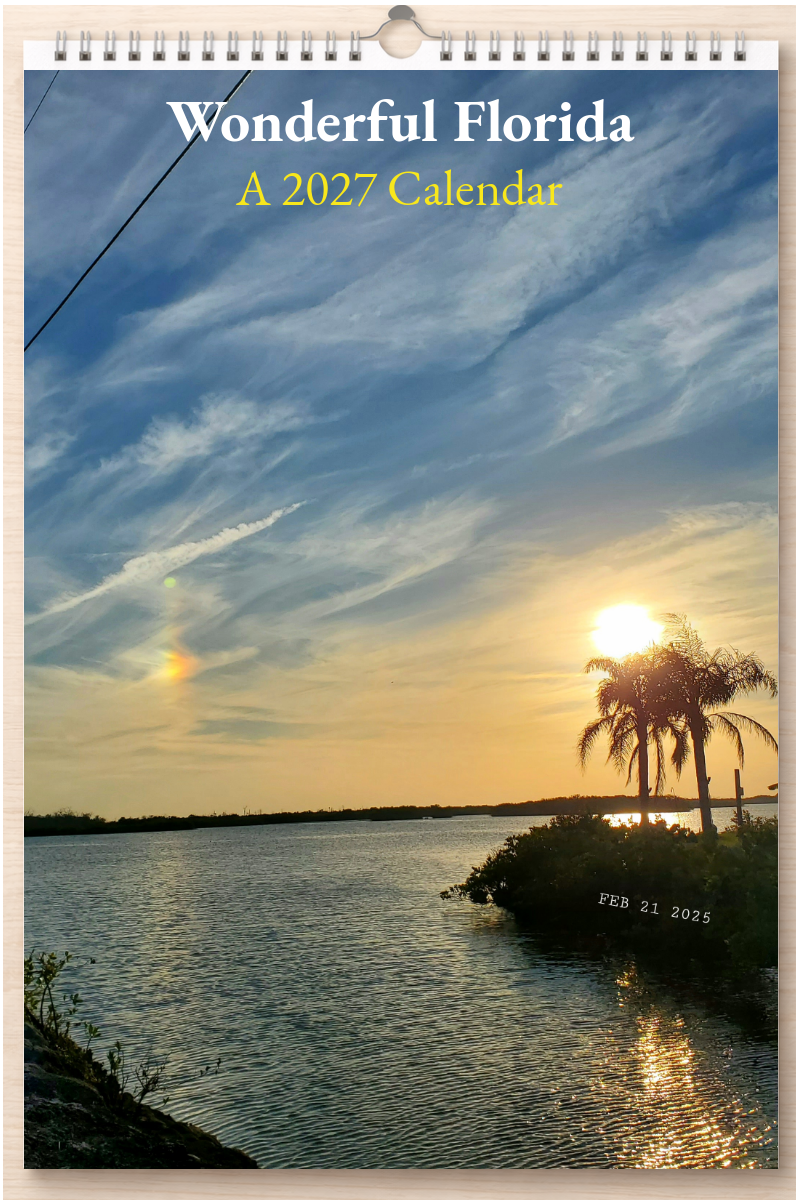 Wonderful Florida: A 2027 Calendar