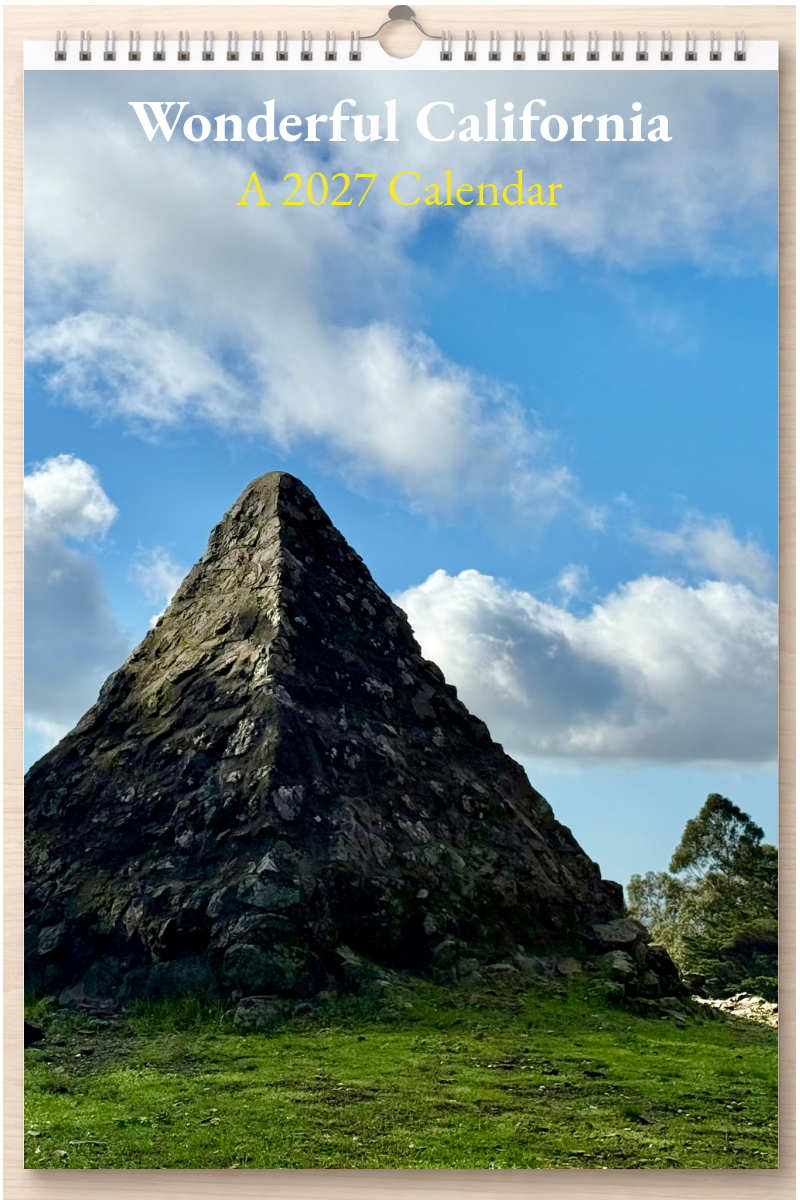 Wonderful California: A 2027 Calendar