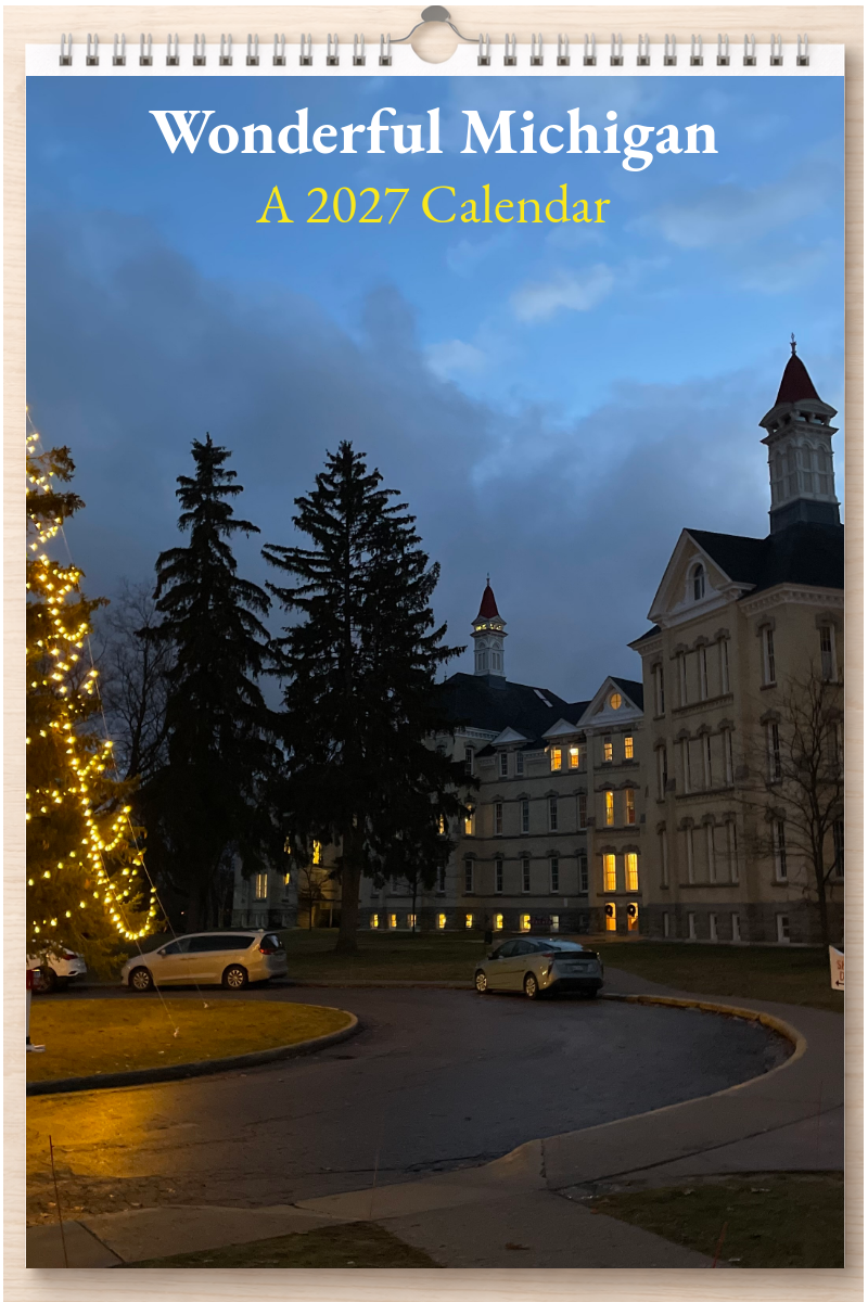 Wonderful Michigan: A 2027 Calendar