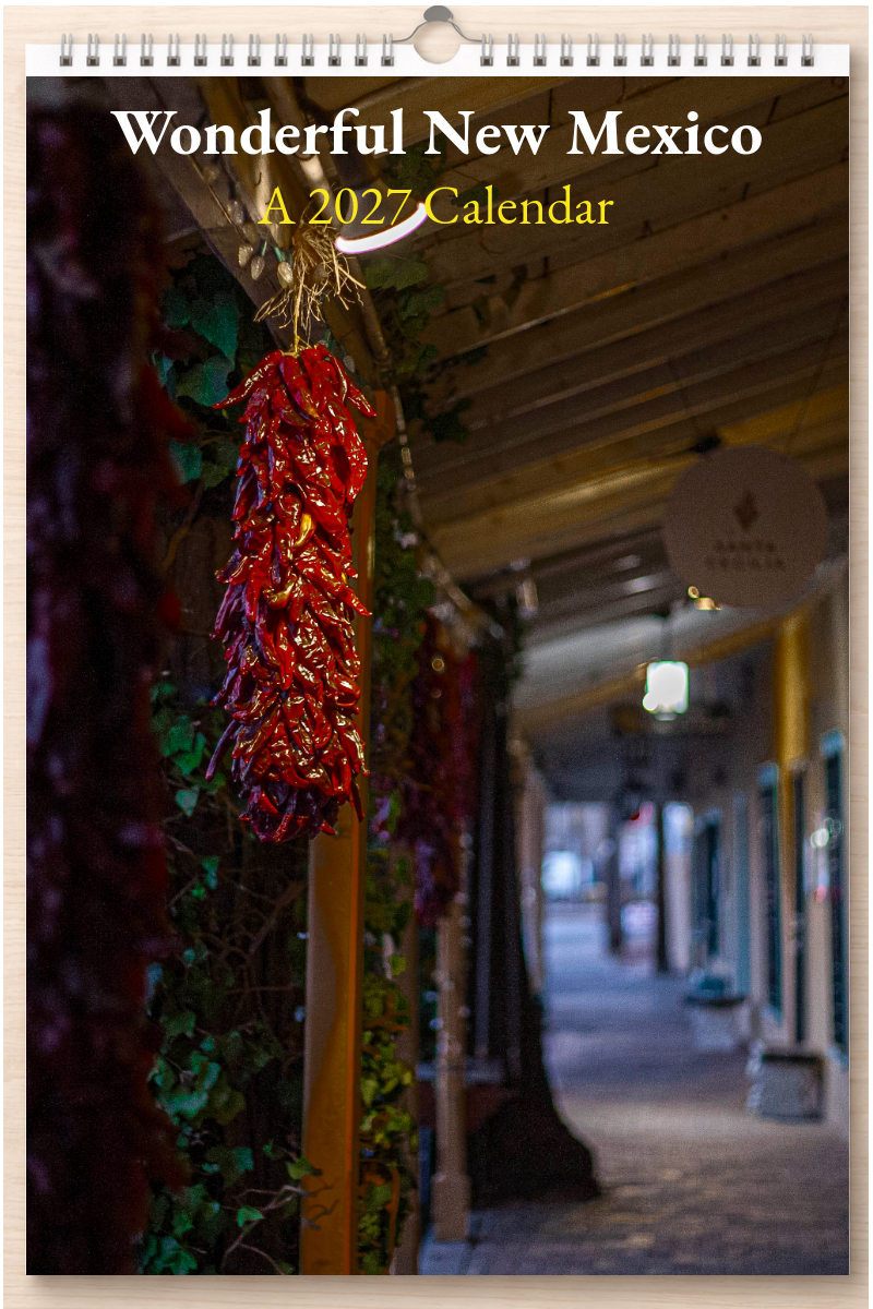 Wonderful New Mexico: A 2027 Calendar