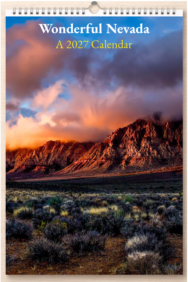 Wonderful Nevada: A 2027 Calendar