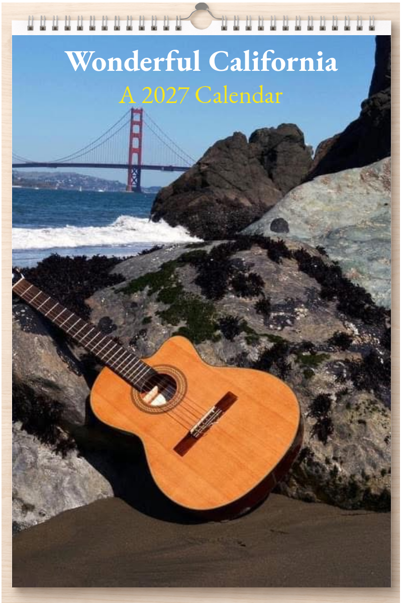 Wonderful California: A 2027 Calendar