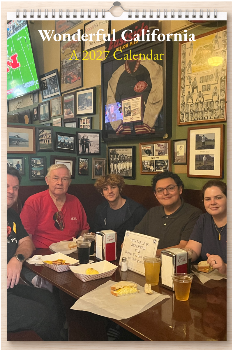 Wonderful California: A 2027 Calendar