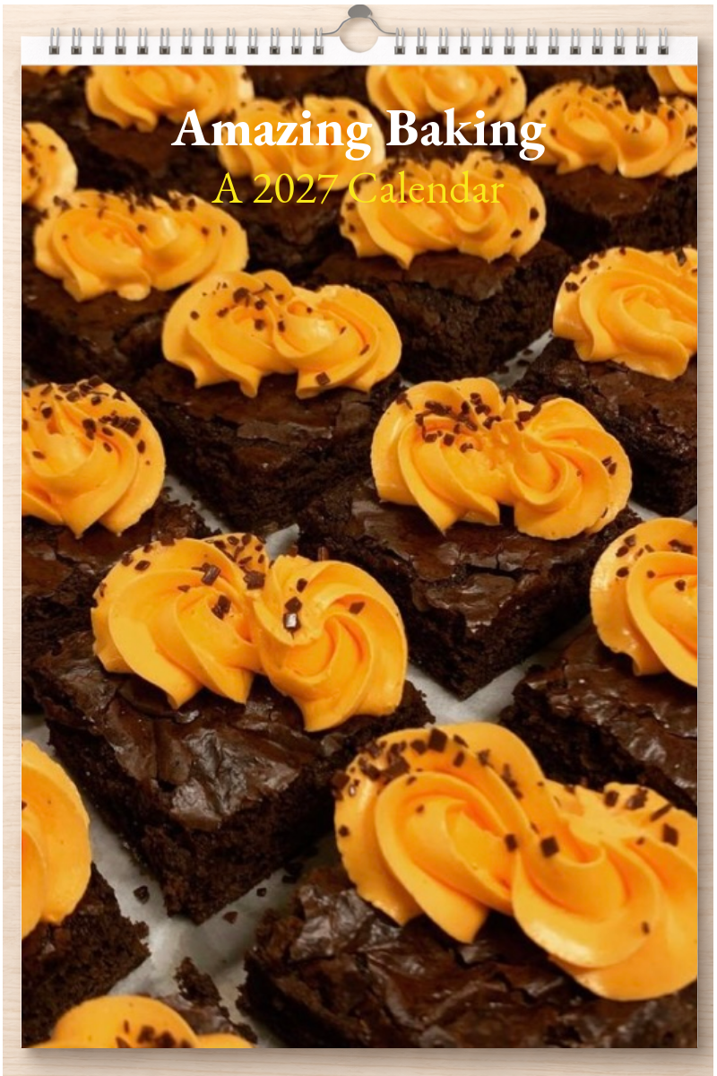 Amazing Baking: A 2027 Calendar