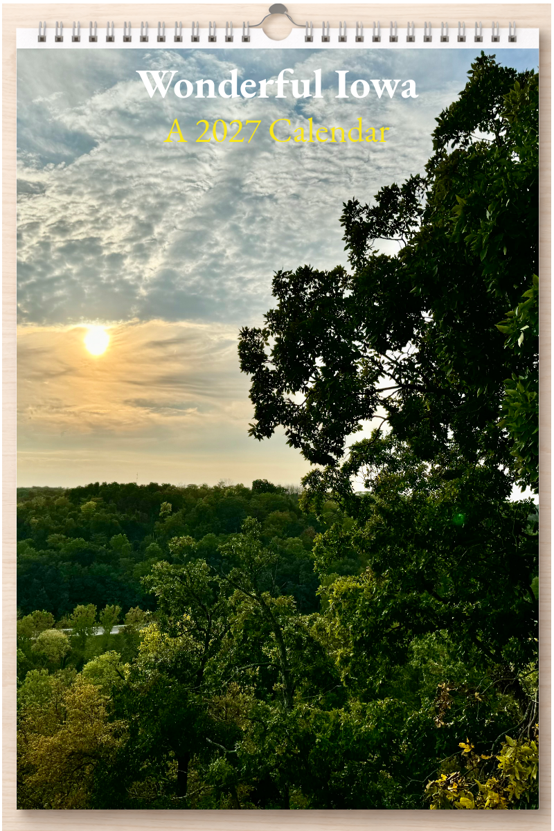 Wonderful Iowa: A 2027 Calendar