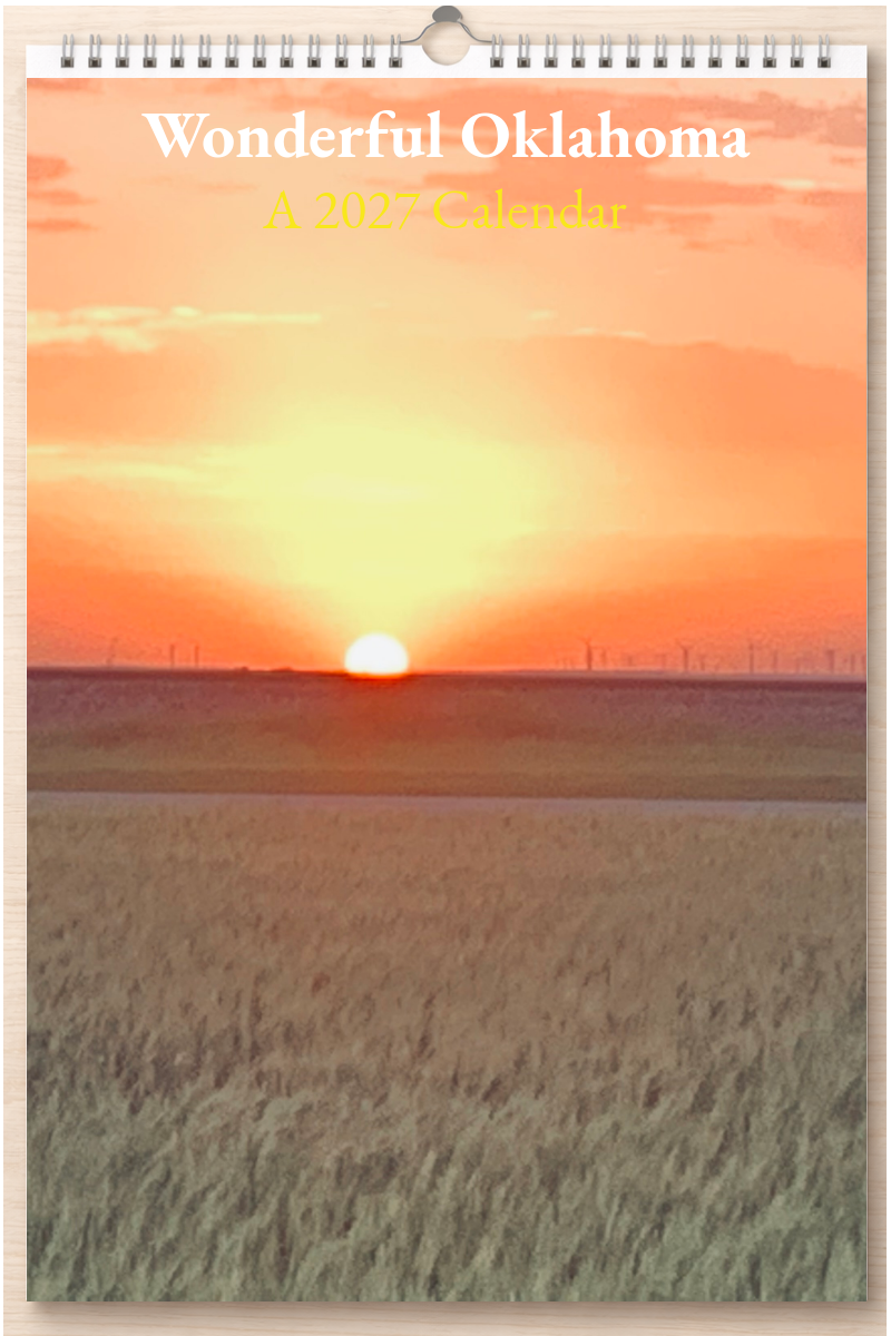 Wonderful Oklahoma: A 2027 Calendar