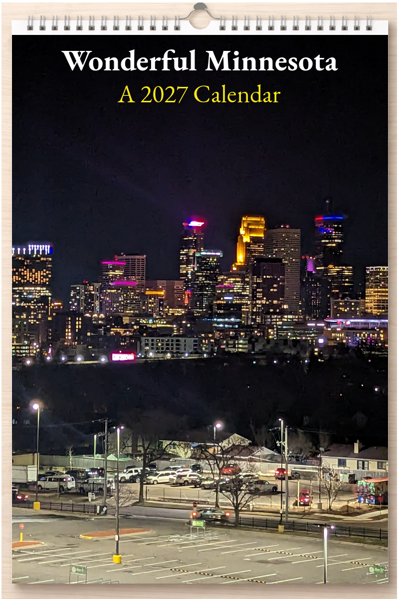 Wonderful Minnesota: A 2027 Calendar