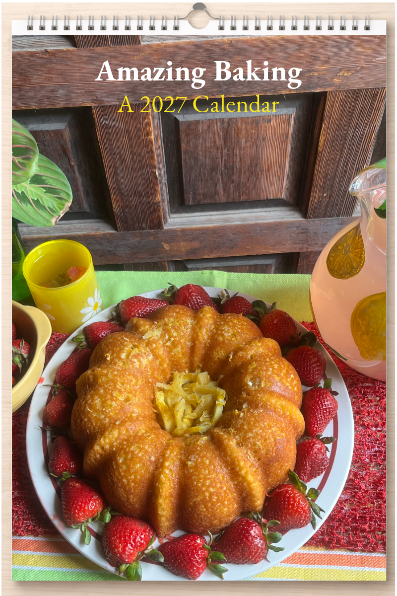 Amazing Baking: A 2027 Calendar