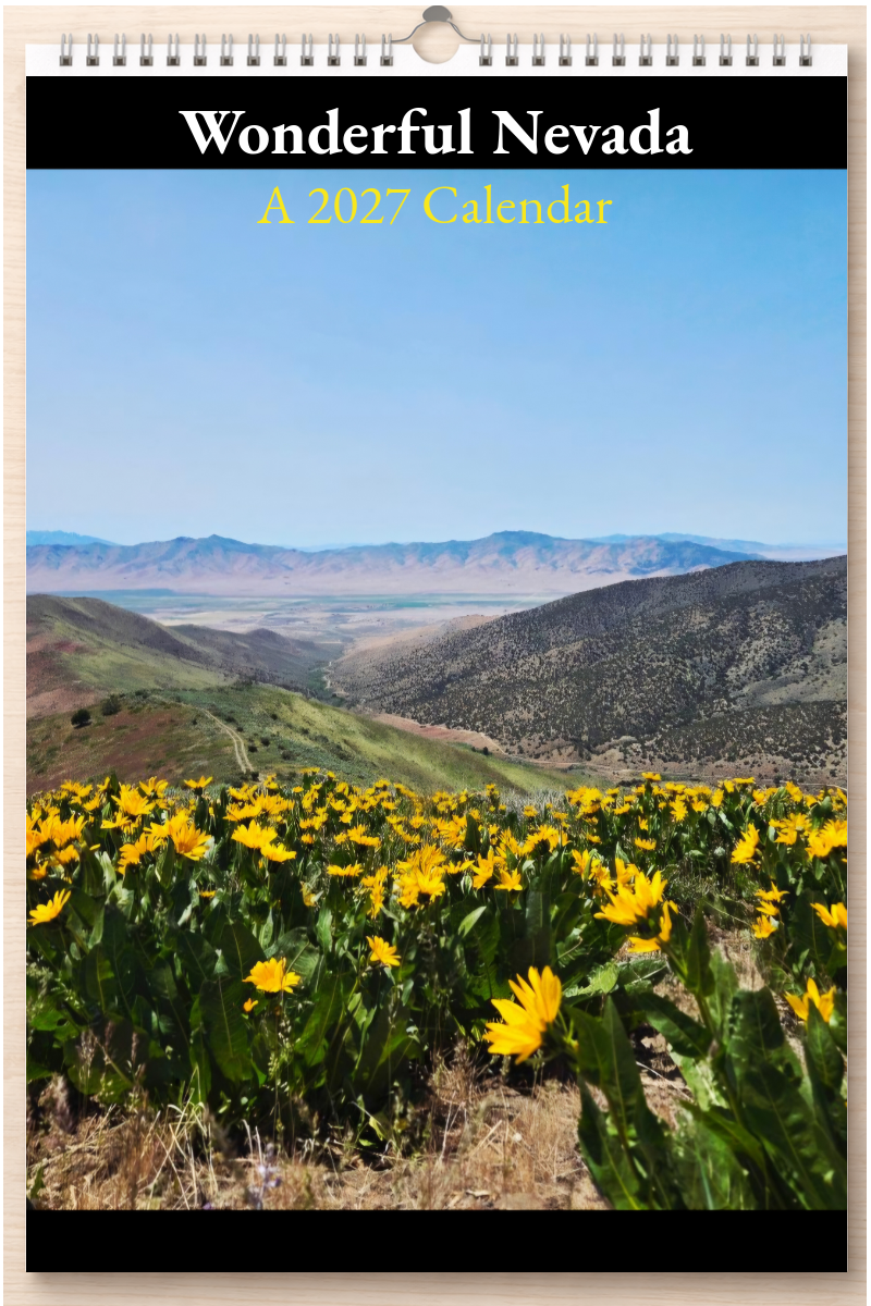 Wonderful Nevada: A 2027 Calendar