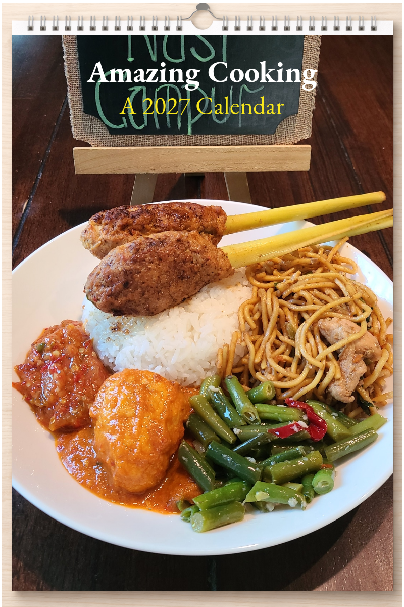 Amazing Cooking: A 2027 Calendar