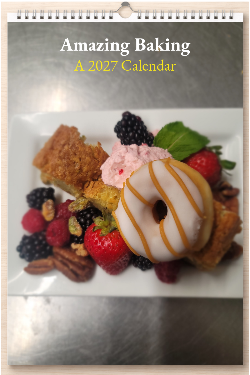Amazing Baking: A 2027 Calendar