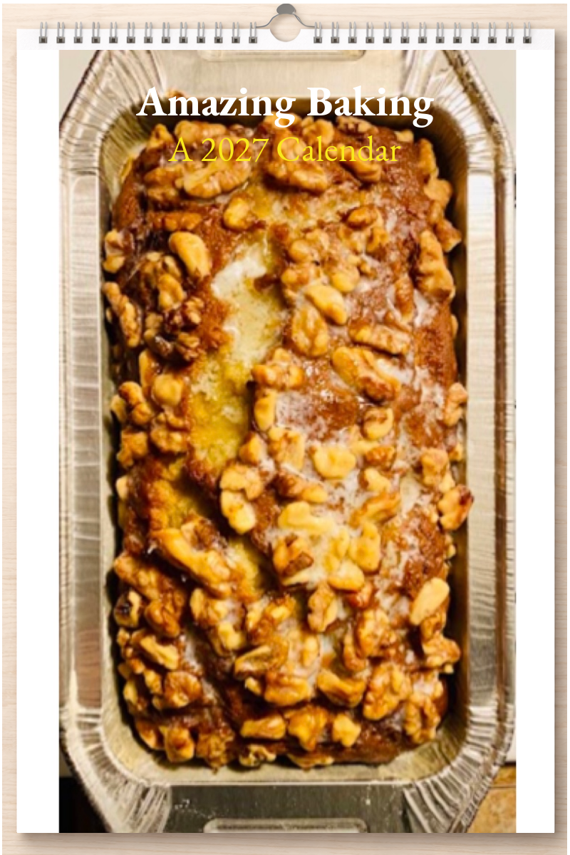 Amazing Baking: A 2027 Calendar