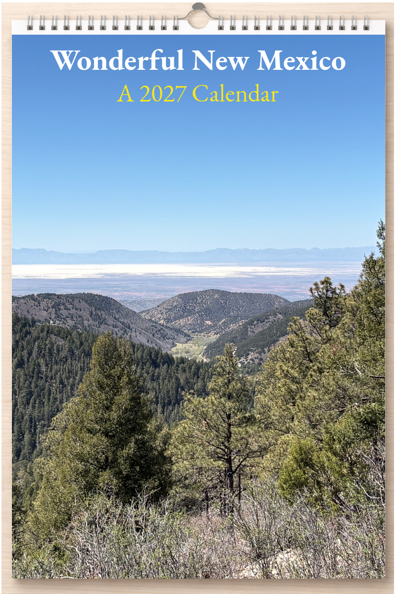 Wonderful New Mexico: A 2027 Calendar