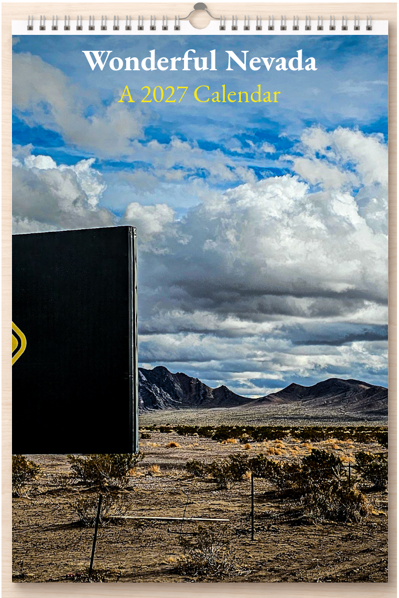 Wonderful Nevada: A 2027 Calendar