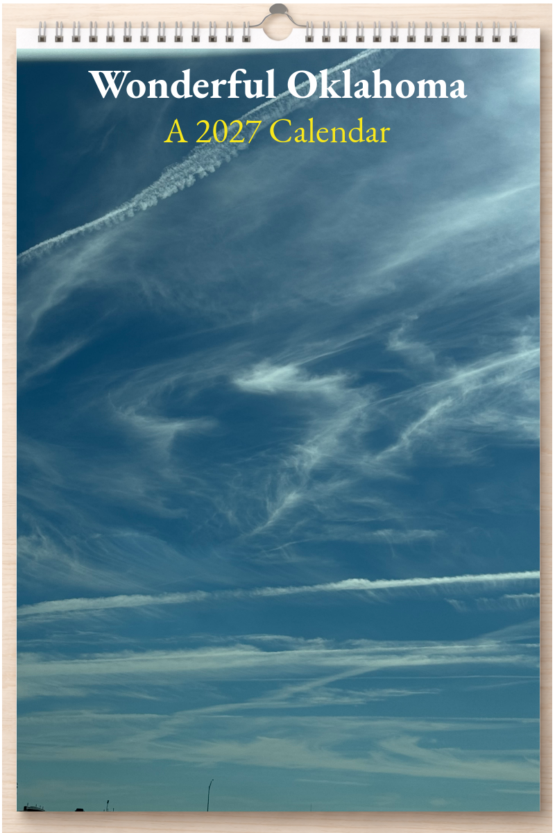 Wonderful Oklahoma: A 2027 Calendar