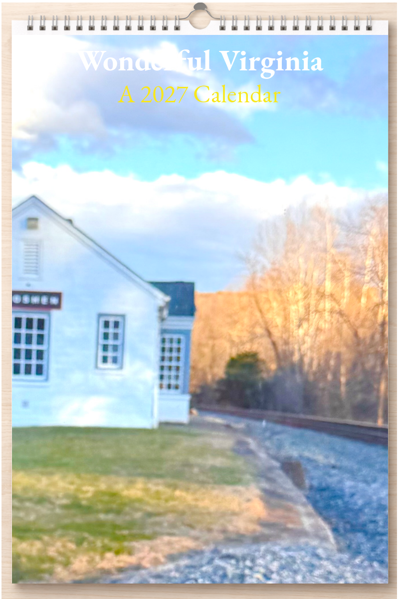 Wonderful Virginia: A 2027 Calendar