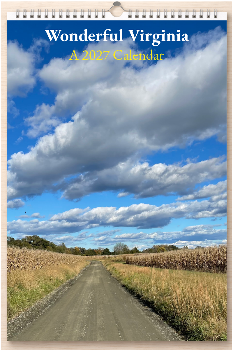Wonderful Virginia: A 2027 Calendar