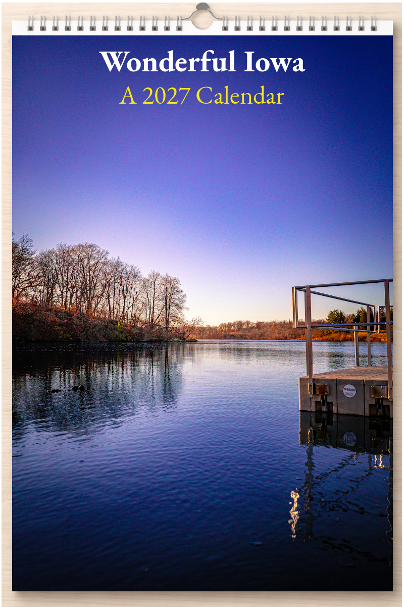 Wonderful Iowa: A 2027 Calendar