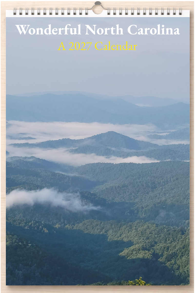 Wonderful North Carolina: A 2027 Calendar