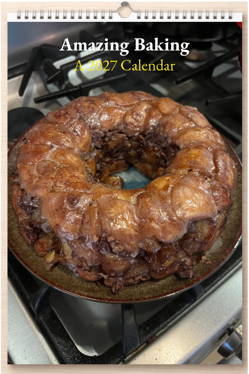 Amazing Baking: A 2027 Calendar