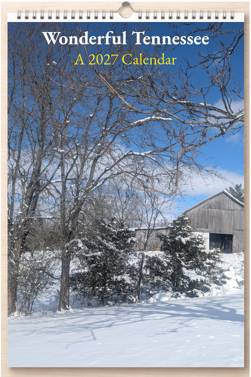 Wonderful Tennessee: A 2027 Calendar