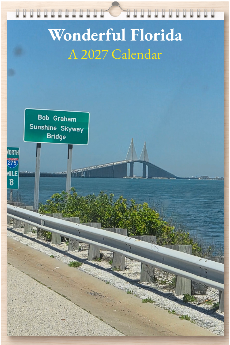 Wonderful Florida: A 2027 Calendar