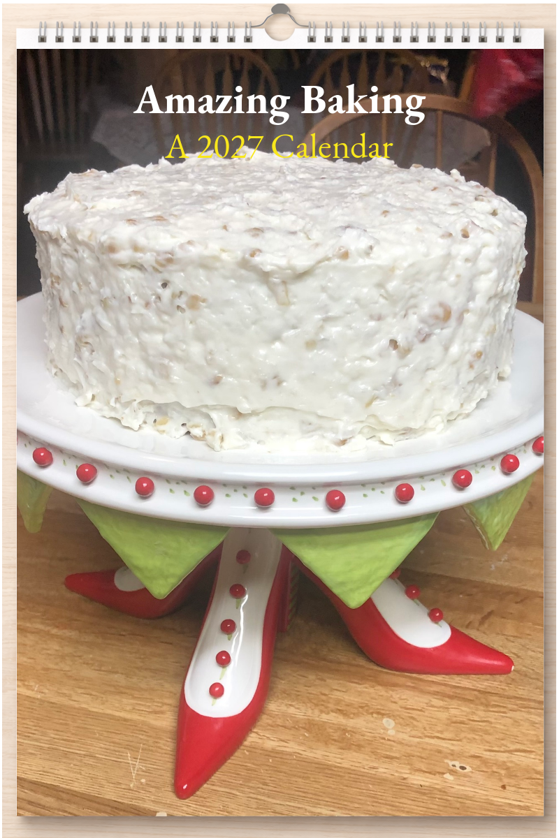 Amazing Baking: A 2027 Calendar