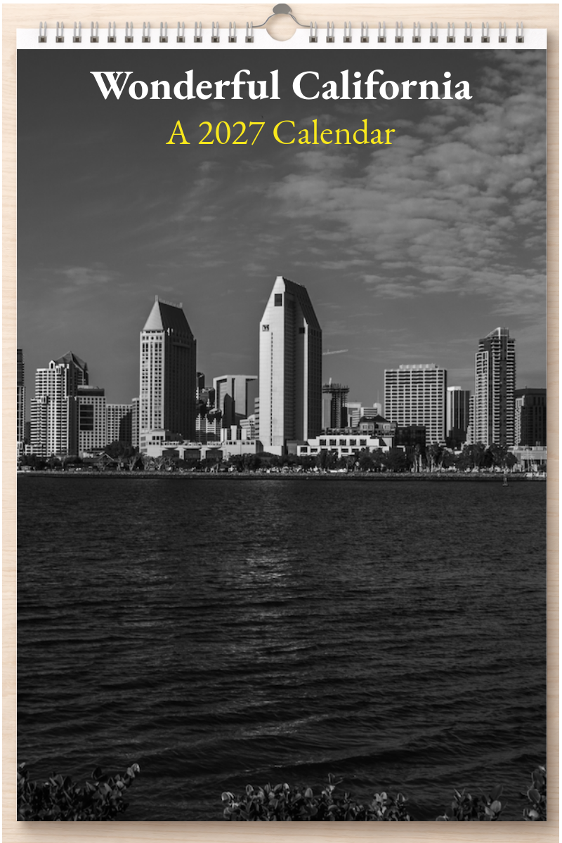 Wonderful California: A 2027 Calendar