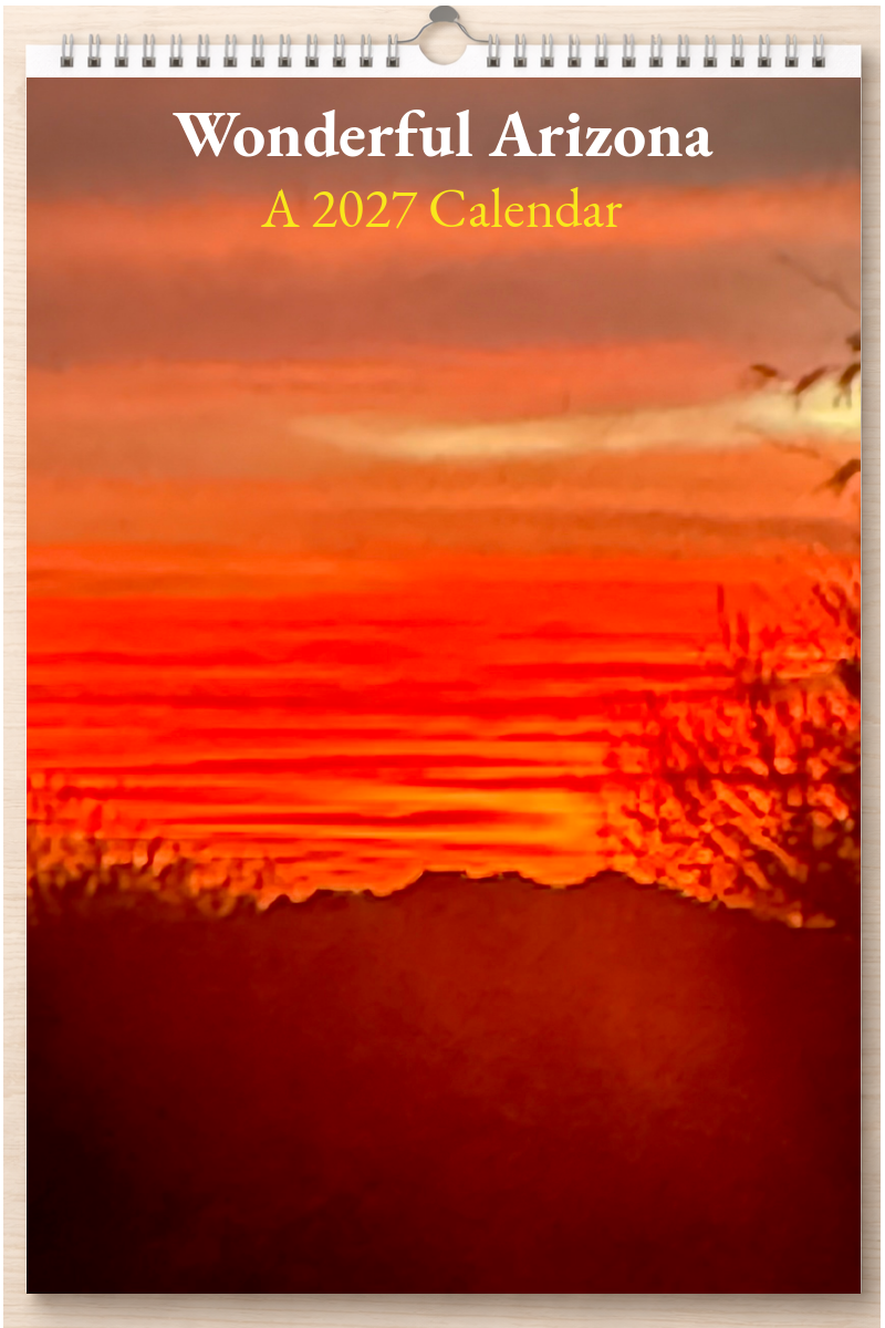 Wonderful Arizona: A 2027 Calendar