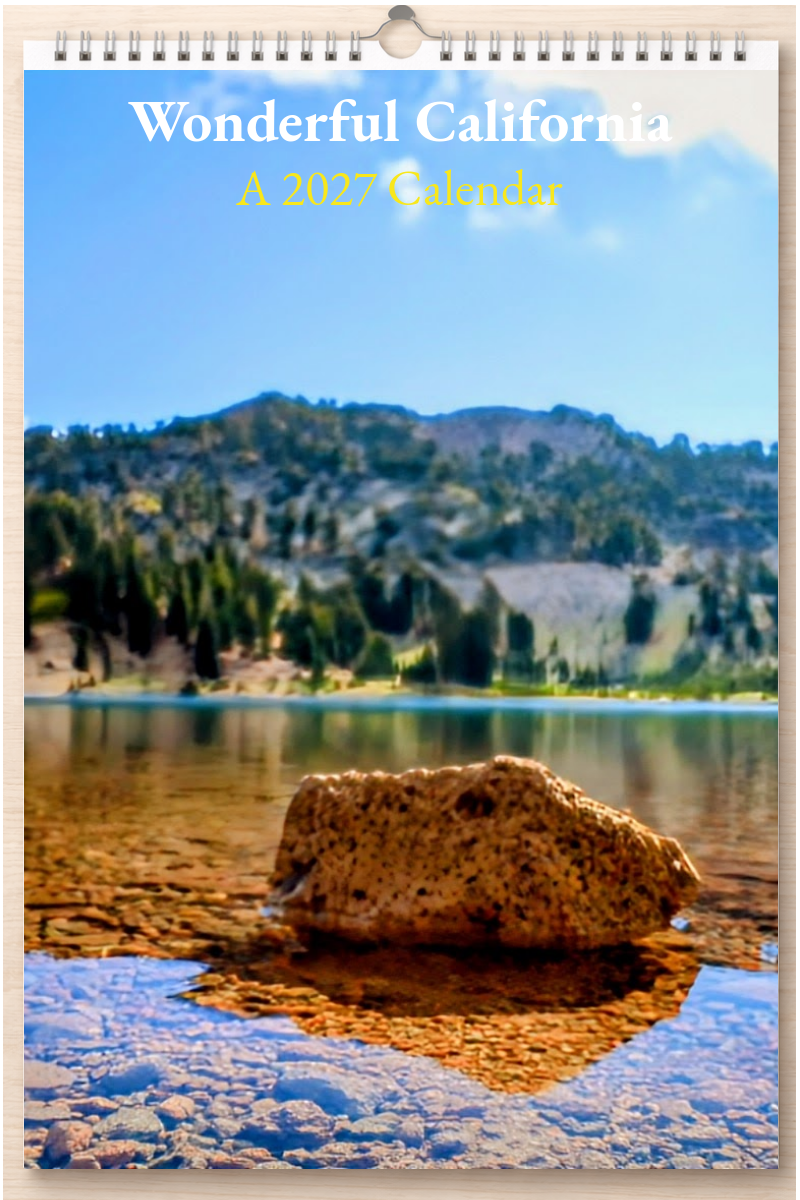 Wonderful California: A 2027 Calendar