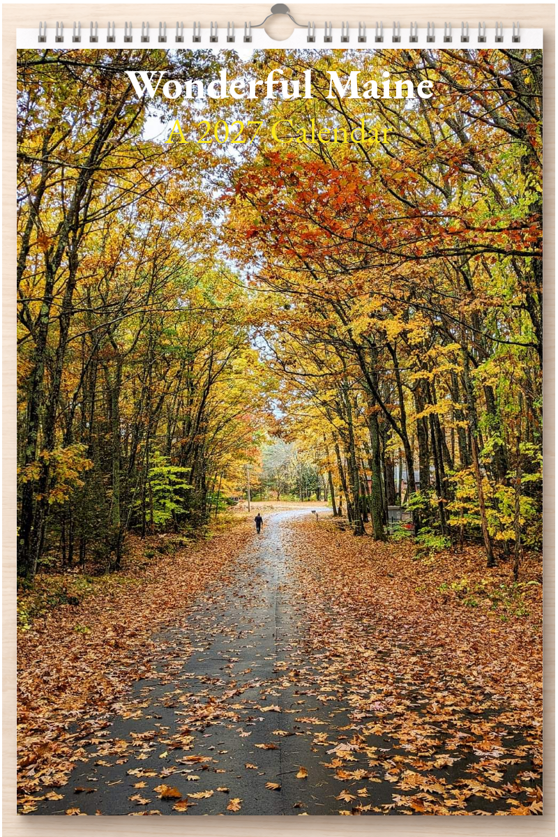 Wonderful Maine: A 2027 Calendar