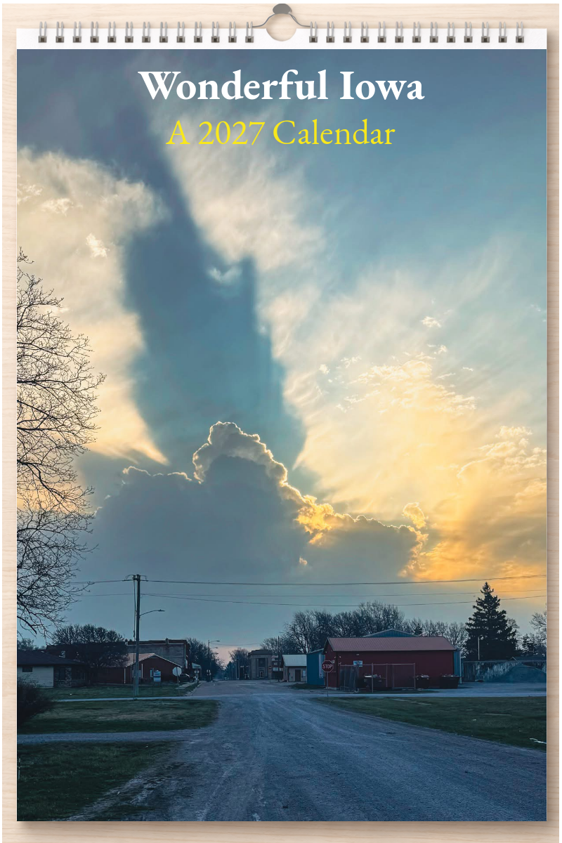 Wonderful Iowa: A 2027 Calendar