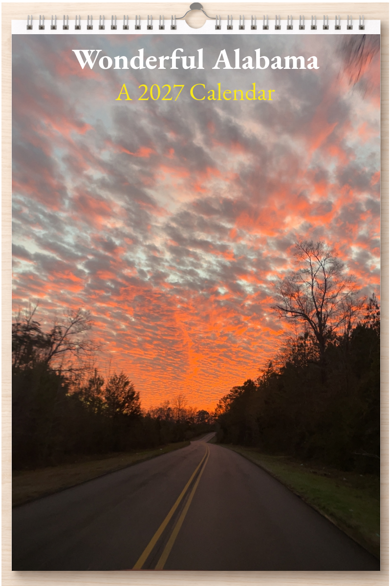 Wonderful Alabama: A 2027 Calendar
