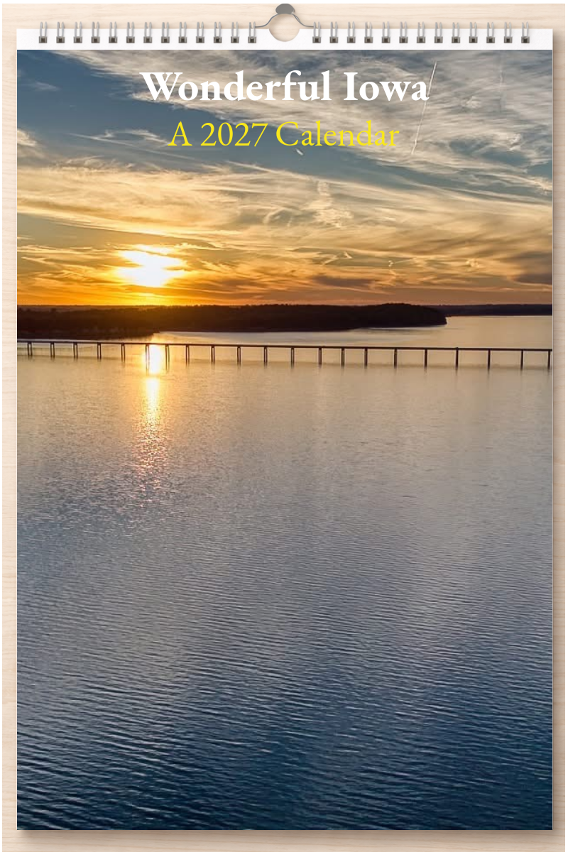 Wonderful Iowa: A 2027 Calendar