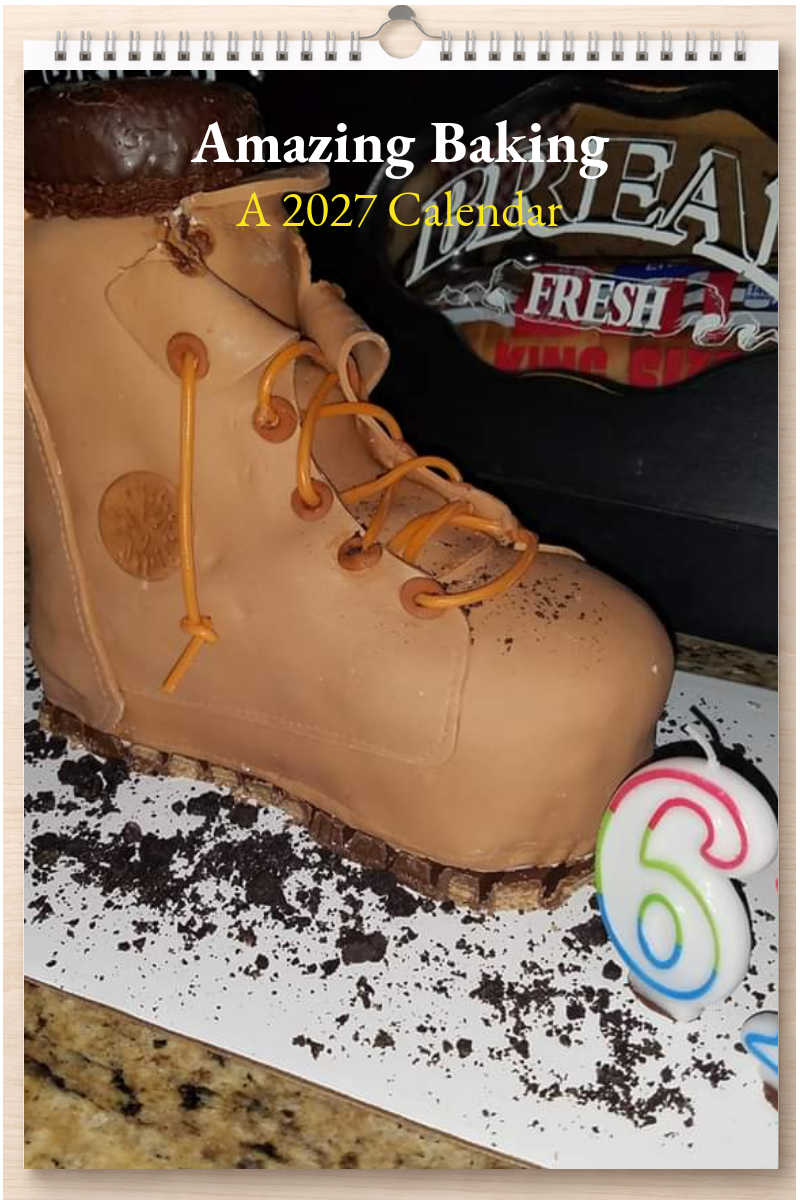 Amazing Baking: A 2027 Calendar