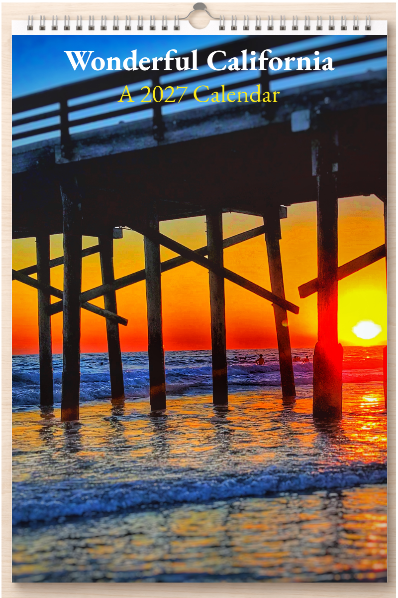 Wonderful California: A 2027 Calendar
