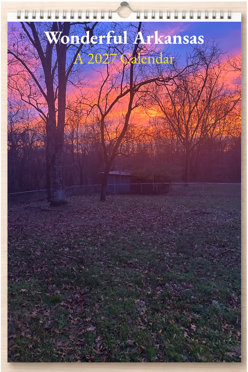 Wonderful Arkansas: A 2027 Calendar