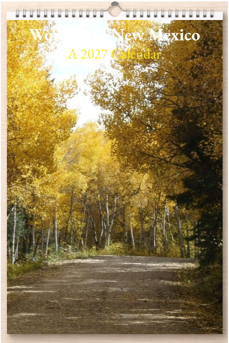 Wonderful New Mexico: A 2027 Calendar