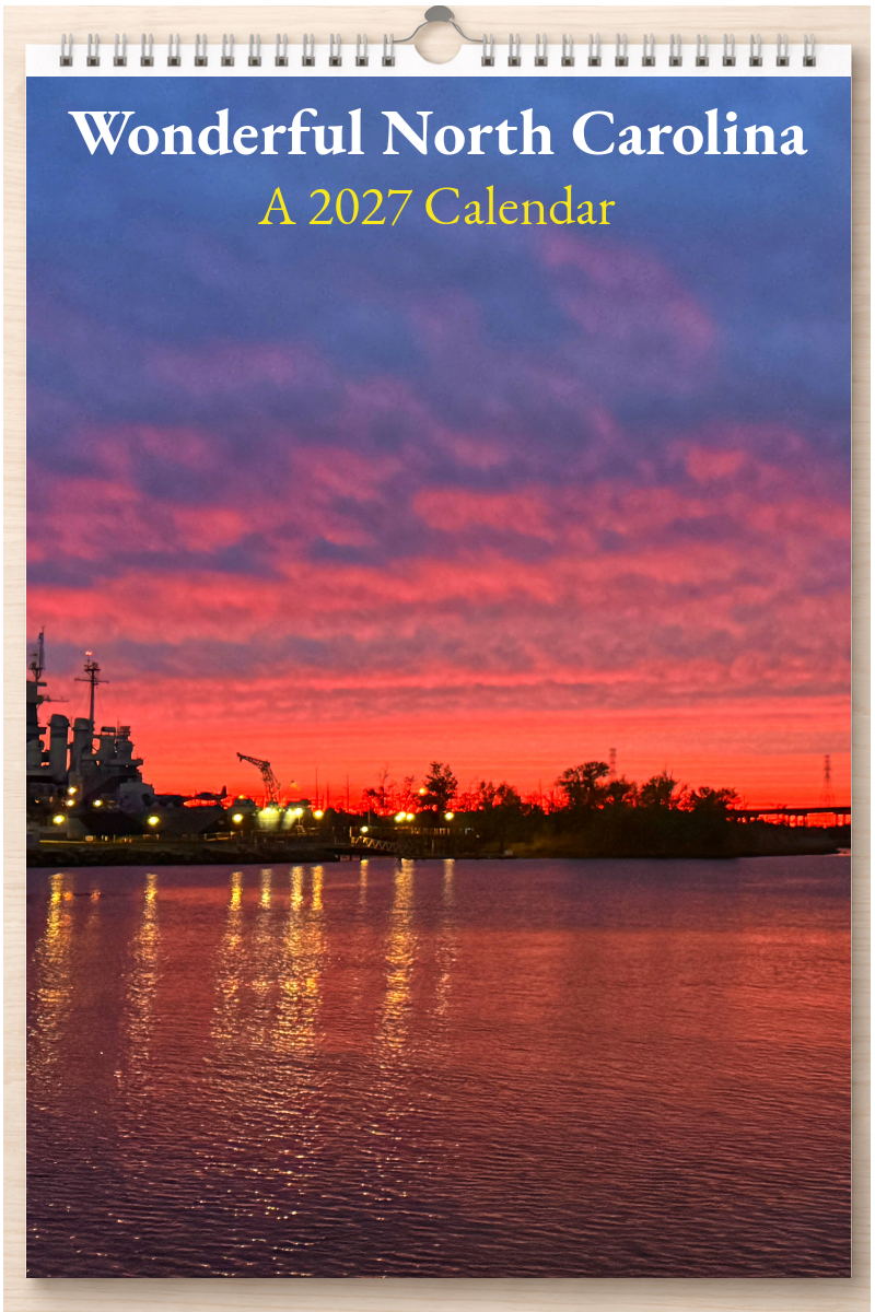 Wonderful North Carolina: A 2027 Calendar