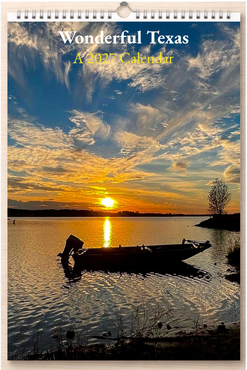 Wonderful Texas: A 2027 Calendar