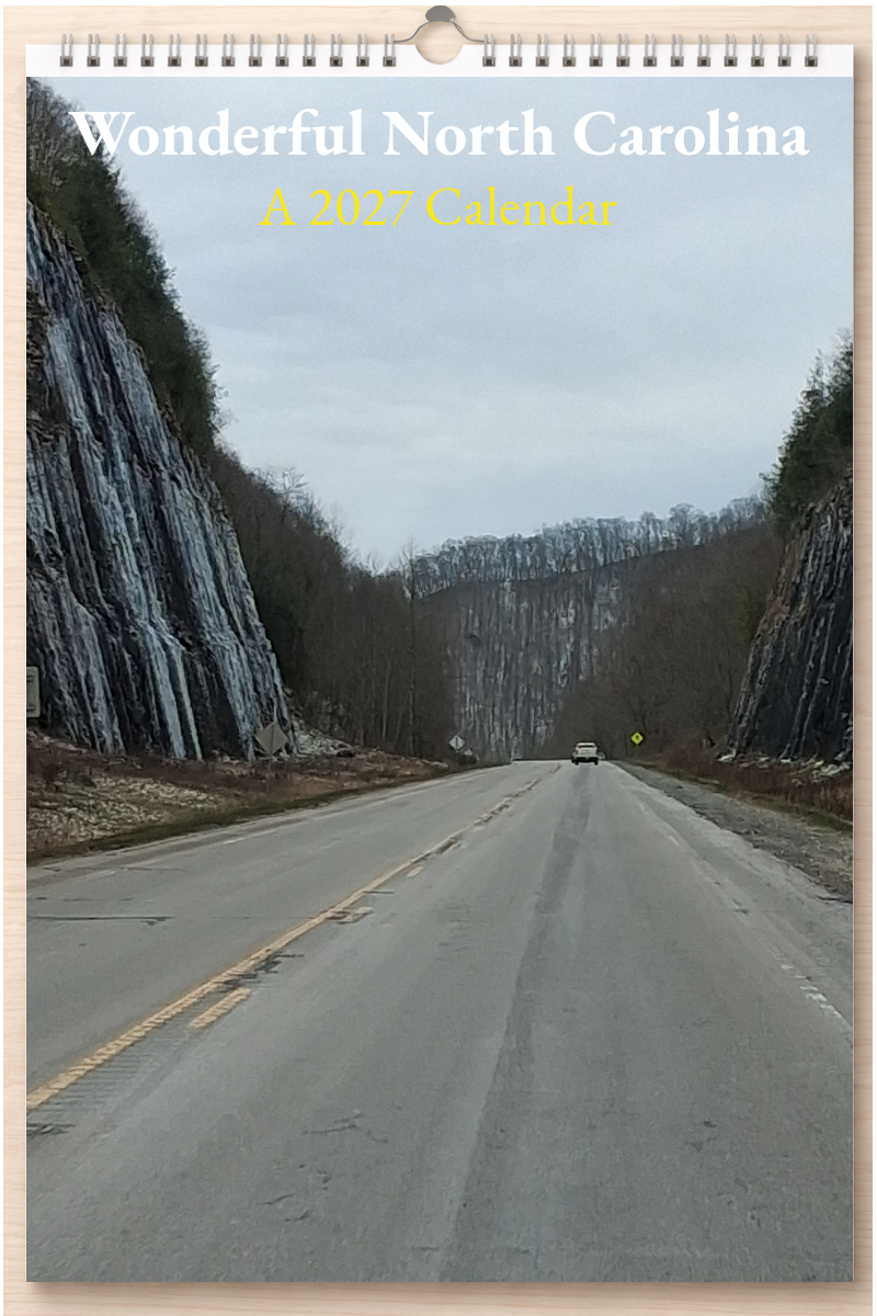 Wonderful North Carolina: A 2027 Calendar