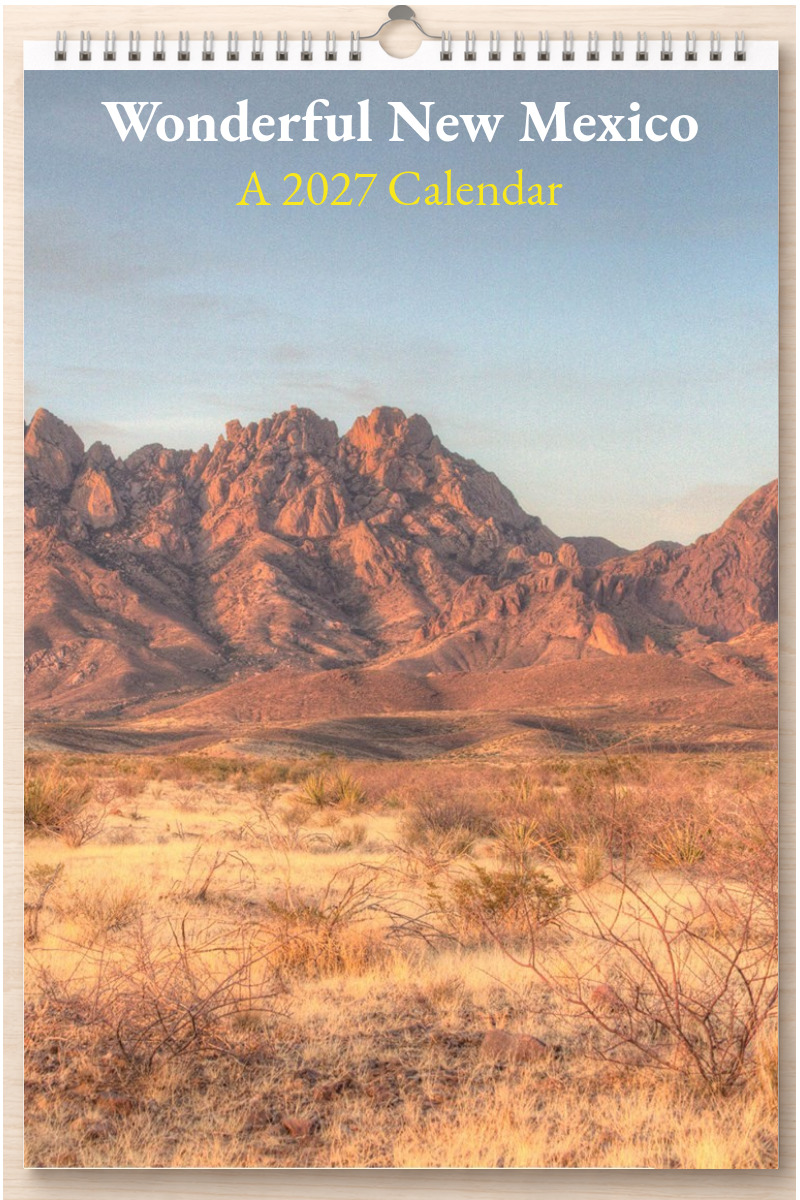 Wonderful New Mexico: A 2027 Calendar