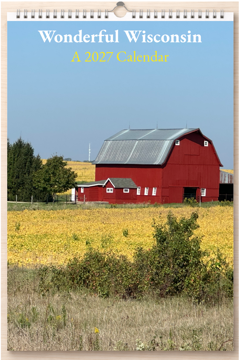 Wonderful Wisconsin: A 2027 Calendar